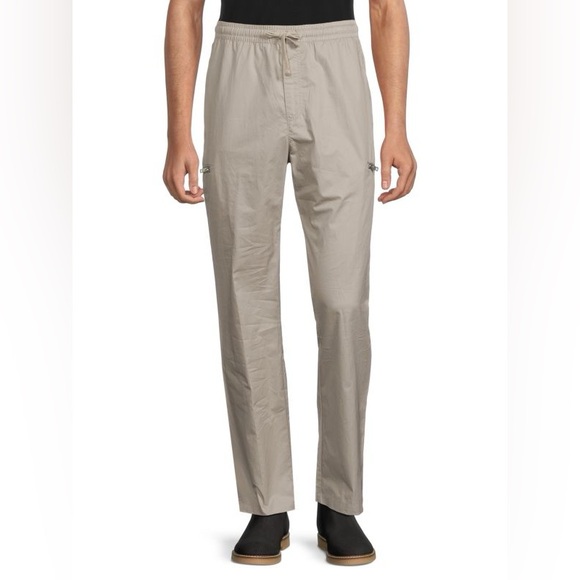 Frame Denim Other - FRAME Poplin Trouser In Light Grey